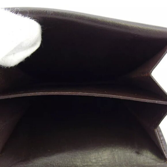 Louis Vuitton Coin Case Monogram Beige Monogram Canvas Authentic Used T18750 - Picture 8 of 8